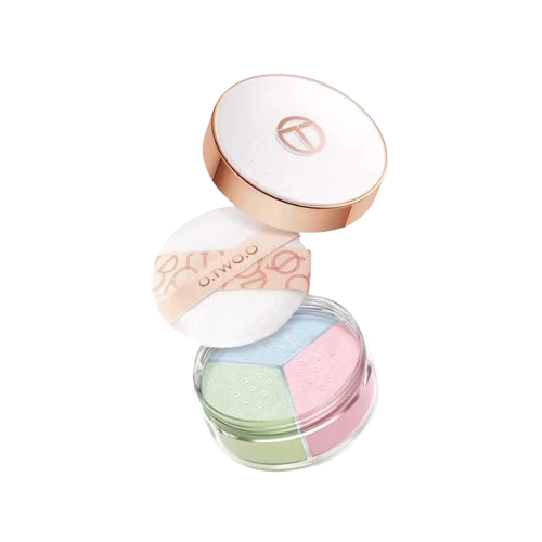 Poudre de Maquillage Correctrice Anti-rougeur