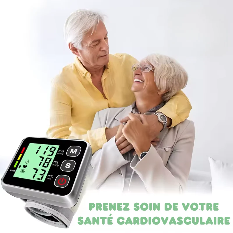 Tensiomètre de Poignet Digital - Santé Précise