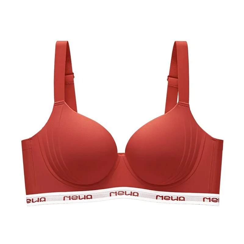 Soutien-gorge en Soie Glacée Sans Couture Effet Push Up