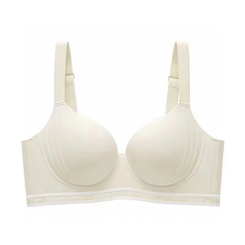 Soutien-gorge en Soie Glacée Sans Couture Effet Push Up