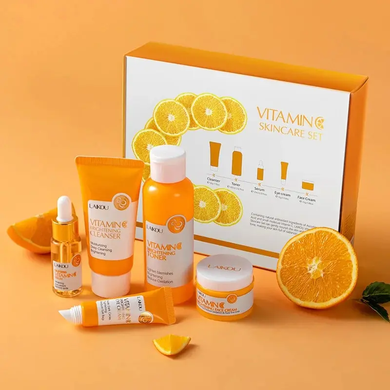 Coffret Soin Complet 5PCS à la Vitamine C