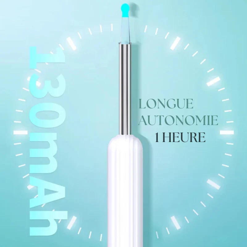 Nettoyeur Auriculaire Connecté – Compatible iOS & Android