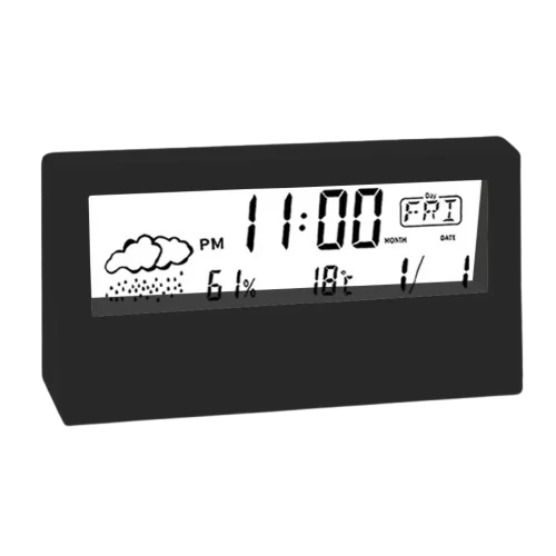 Horloge Électronique Météo - Design et Précision