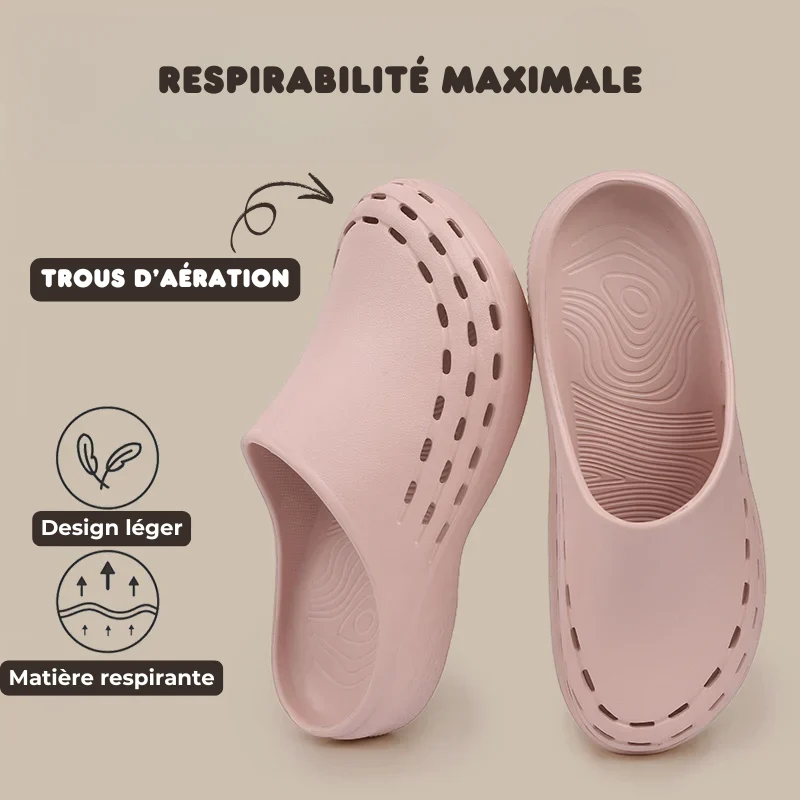 Sabots Ergonomiques Respirants - Usage Intense