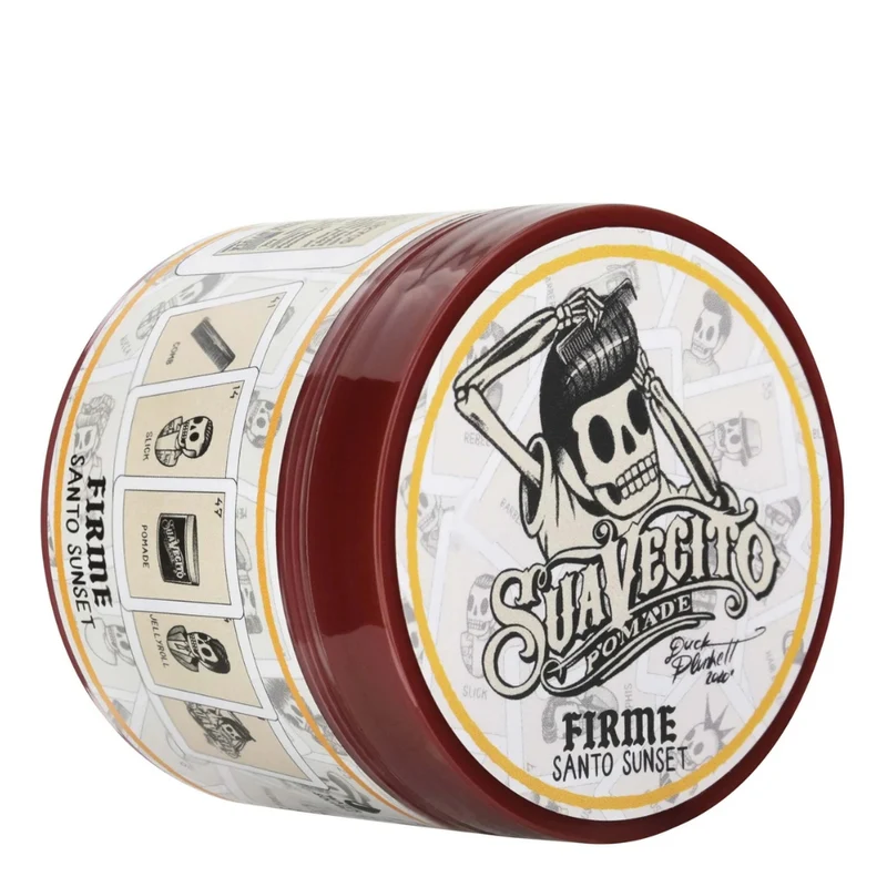 Pommade "Firm Strong Hold" Édition Santo Sunset - Tenue extra forte brillance moyenne (113g/4.0oz)
