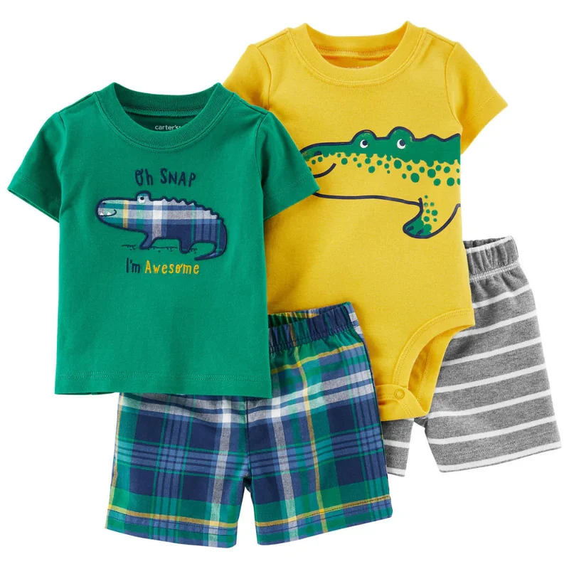CARTER'S - Ensemble de 4 Pièces pour Enfant