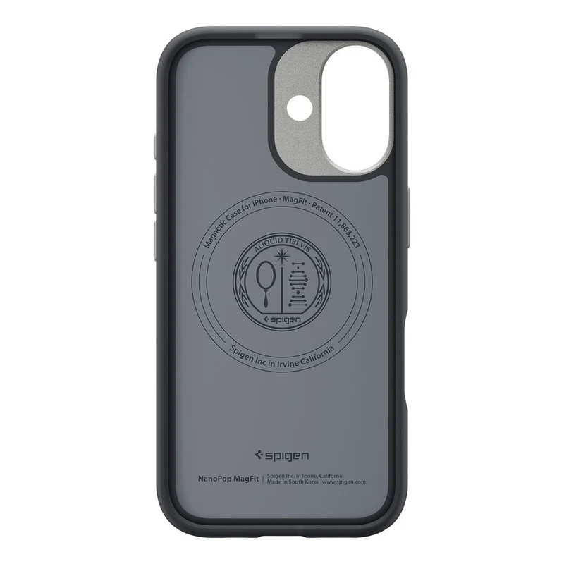 Spigen Apple iPhone 17 Nano Pop (MagFit) Case (Black Sesame)