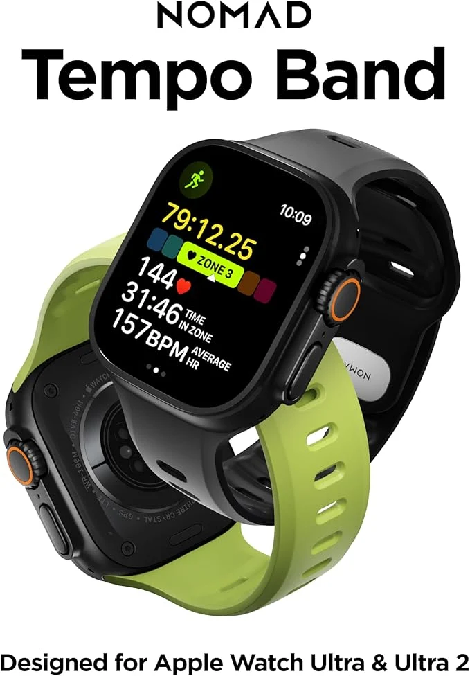 NOMAD Tempo Band Apple Watch 40-42mm (Black)