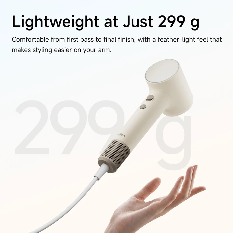 Laifen Air Pro High-Speed Hair Dryer (Seashell White)