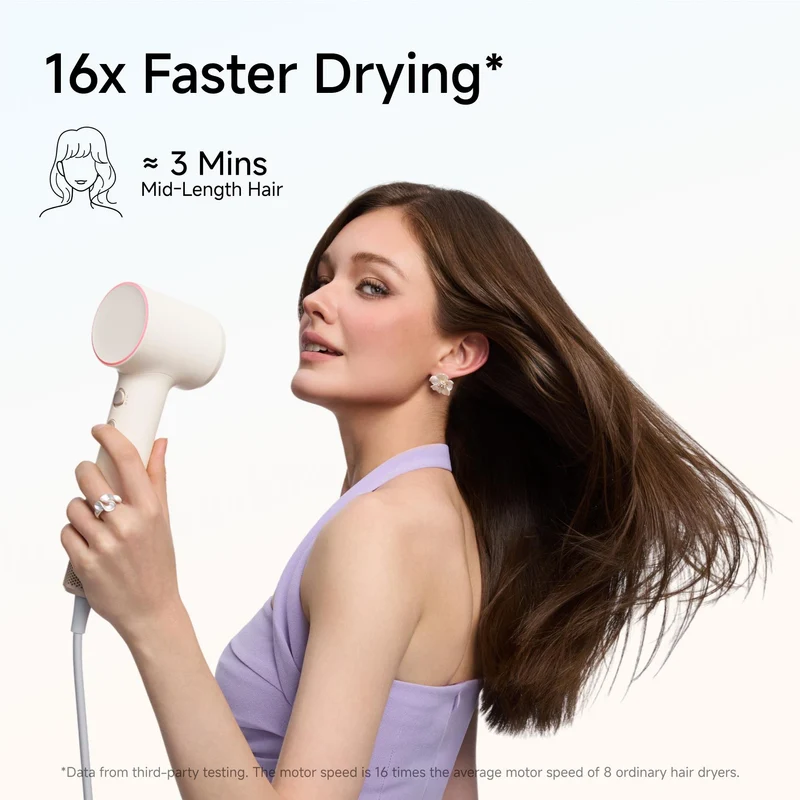 Laifen Air Pro High-Speed Hair Dryer (Seashell White)