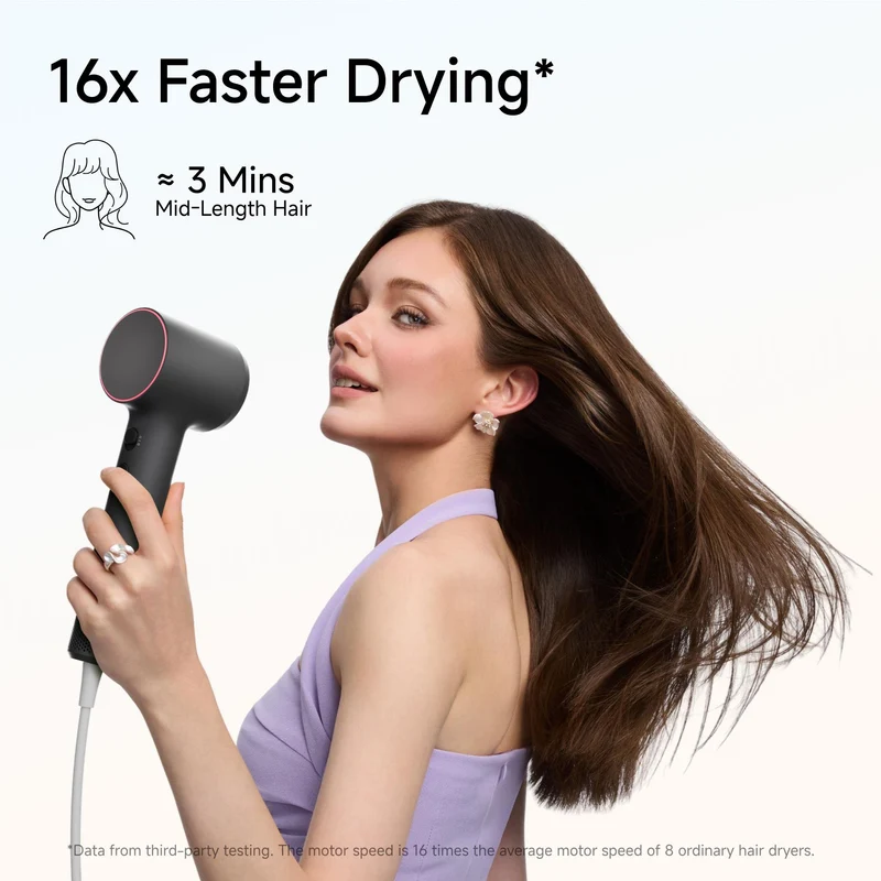 Laifen Air Pro High-Speed Hair Dryer (Midnight Black)