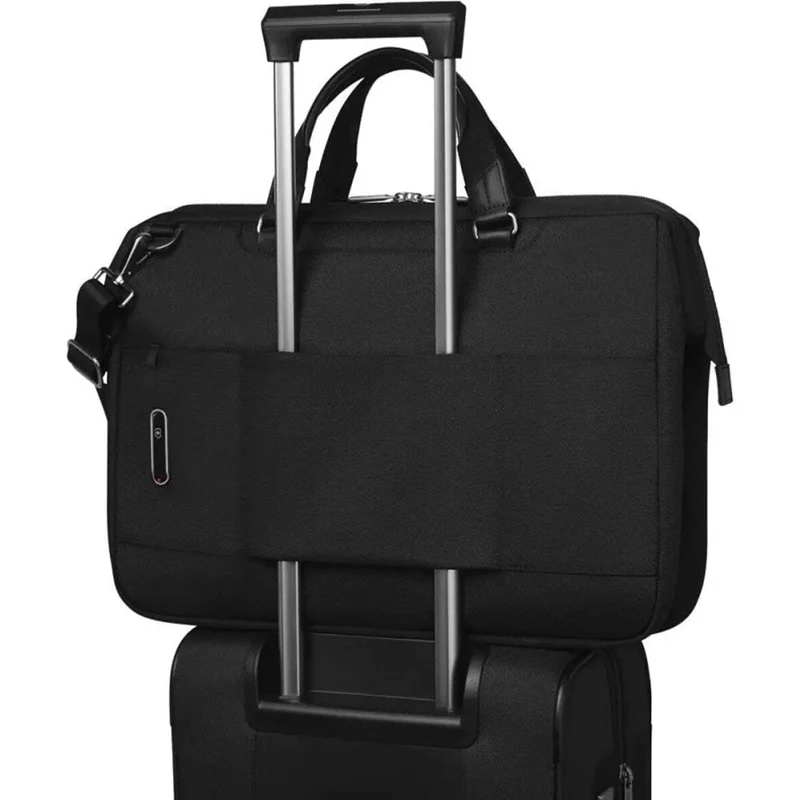 Victorinox Werks Traveler 7.0 Expandable 14" Laptop Weekender Bag Black