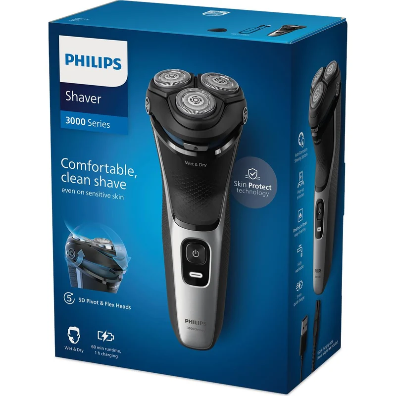 Philips S3143/00 3000 Series Wet & Dry Electric Shaver