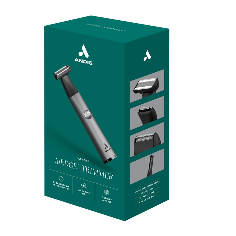Andis SBT-1 Single Blade Trimmer with Attachments Soft Case and Maintenance Kit