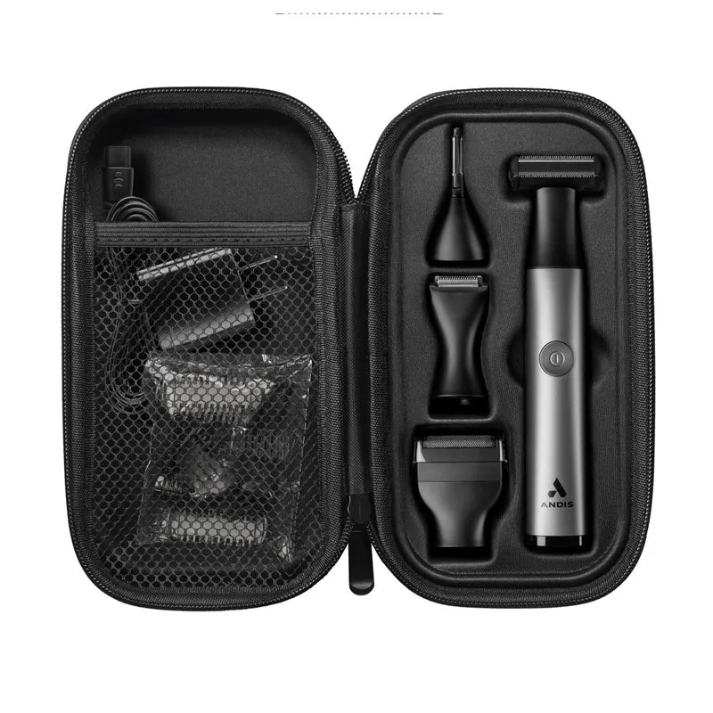 Andis SBT-1 Single Blade Trimmer with Attachments Soft Case and Maintenance Kit