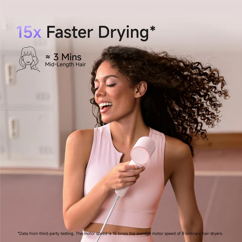 Laifen Air High-Speed Hair Dryer (Glossy Pink)