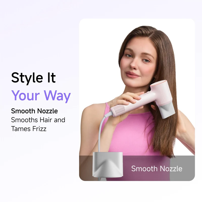 Laifen Air High-Speed Hair Dryer (Glossy Pink)