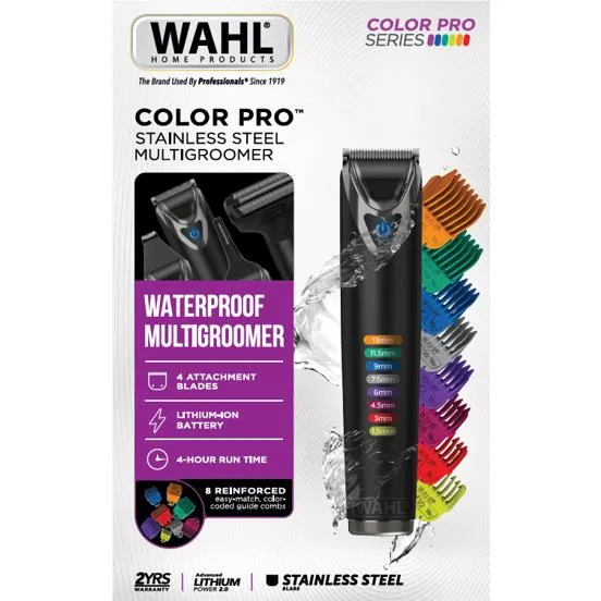 Wahl Colour Pro Stainless Steel