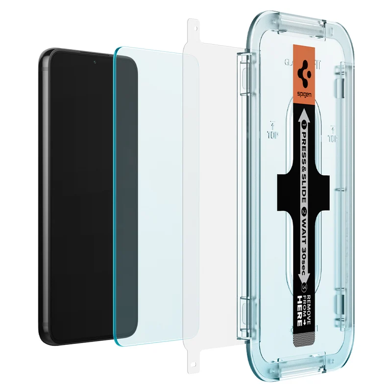 SPIGEN EZ Fit 2PCS Glass Screen Protector for Galaxy S22 Plus (Clear)