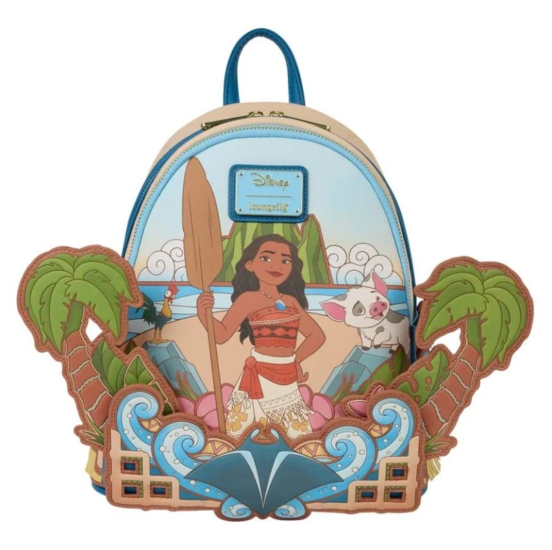 Loungefly Disney Moana - Moana with Palm Trees Mini Backpack