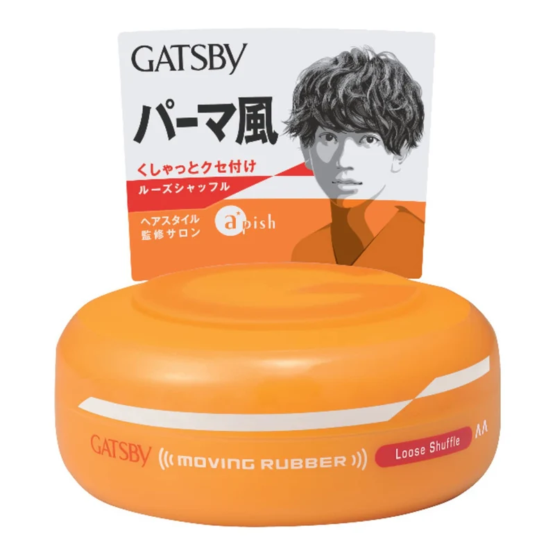 GATSBY Moving Rubber Loose Shuffle Hair Styling Wax 80g