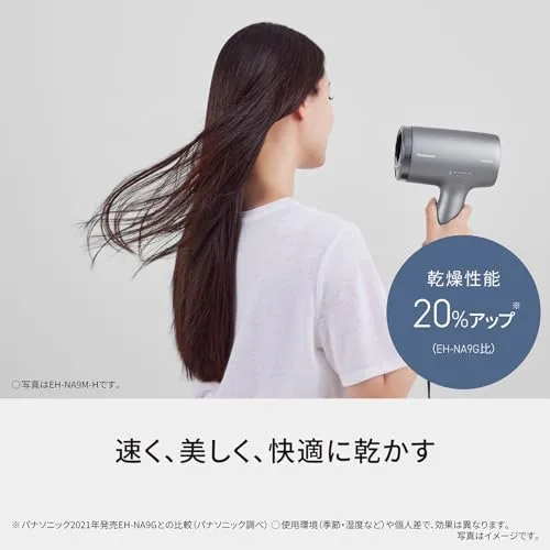 Panasonic Dryer NanoCare nanoe & minerals EH-NA9M-H Noble Gray ※100V