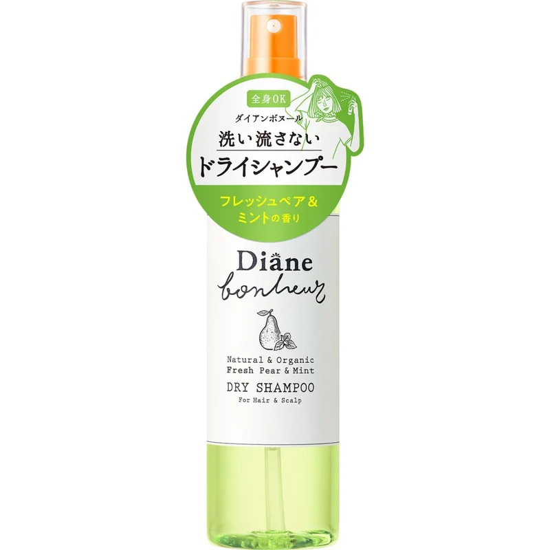 Diane Bonheur Dry Shampoo Fresh Pear & Mint Fragrance 120ml