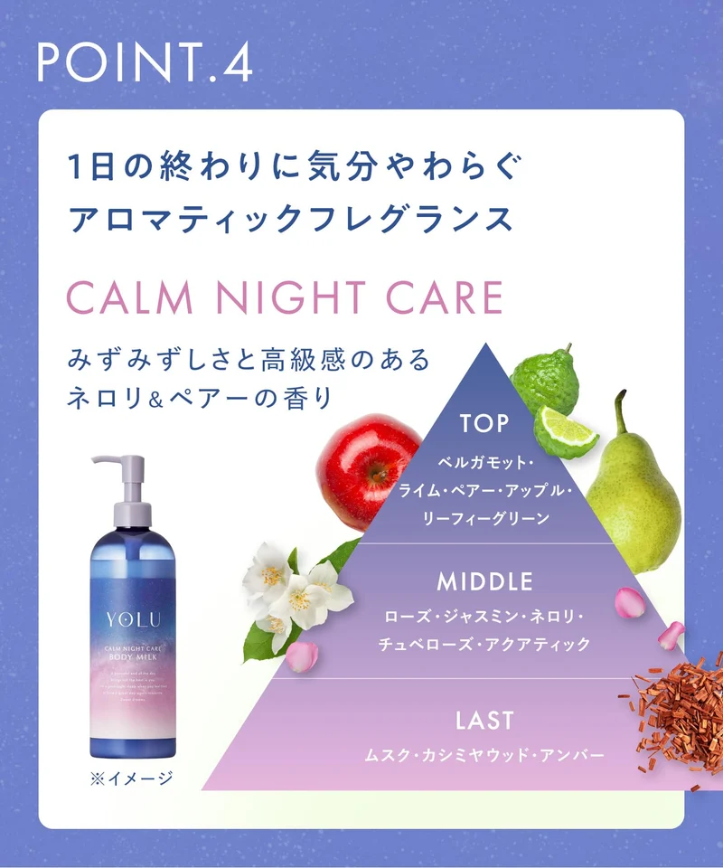 YOLU Body Milk Calm Night Care Body Milk 450g