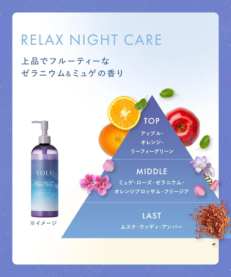 YOLU Body Milk Relaxing Night Care Body Milk 400ml