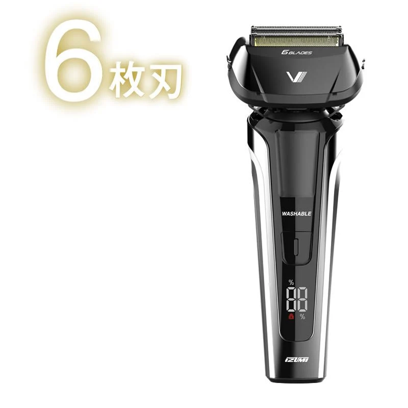 Maxell Izumi Electric Shaver 6 blades IZFV951 (100v-240v)
