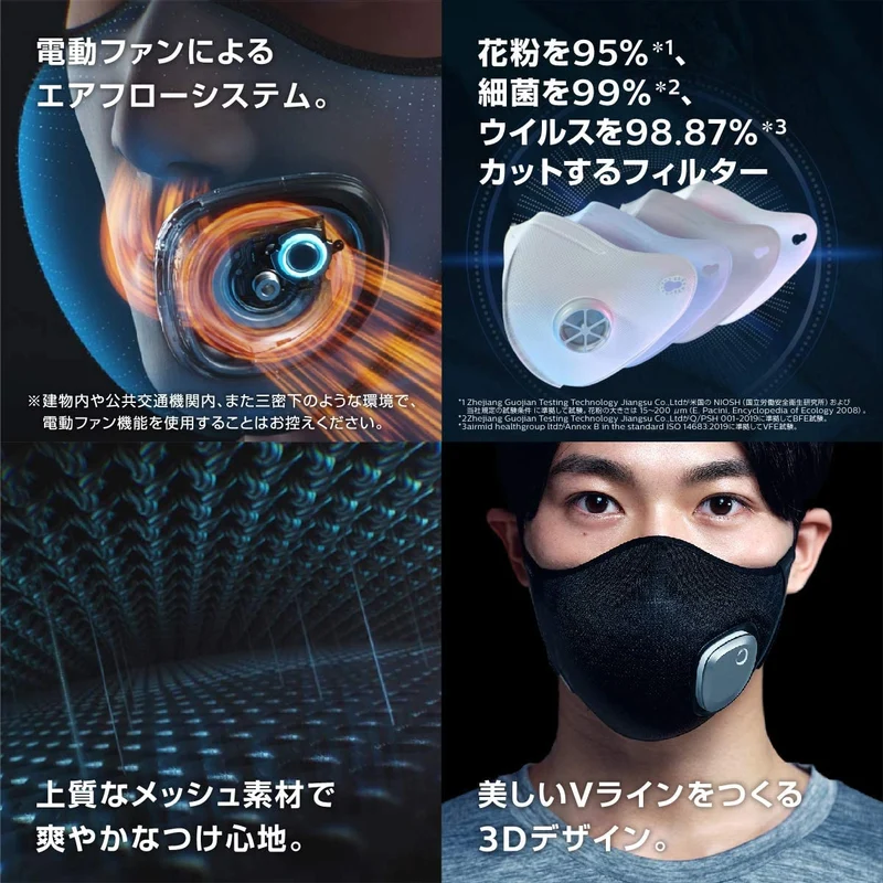 PHILIPS Anti-epidemic goodies smart mask Series 6000/ACM066 mask-type air purifier FY0086/00