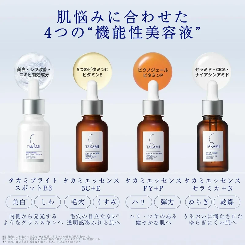 Takami Bright Spot B3+ Whitening Serum - Spots & Wrinkles 30mL
