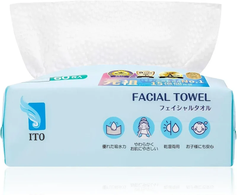 Ito Disposable Facial Towels 60 Sheets | Japan With Love