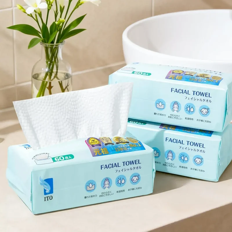 Ito Disposable Facial Towels 60 Sheets | Japan With Love