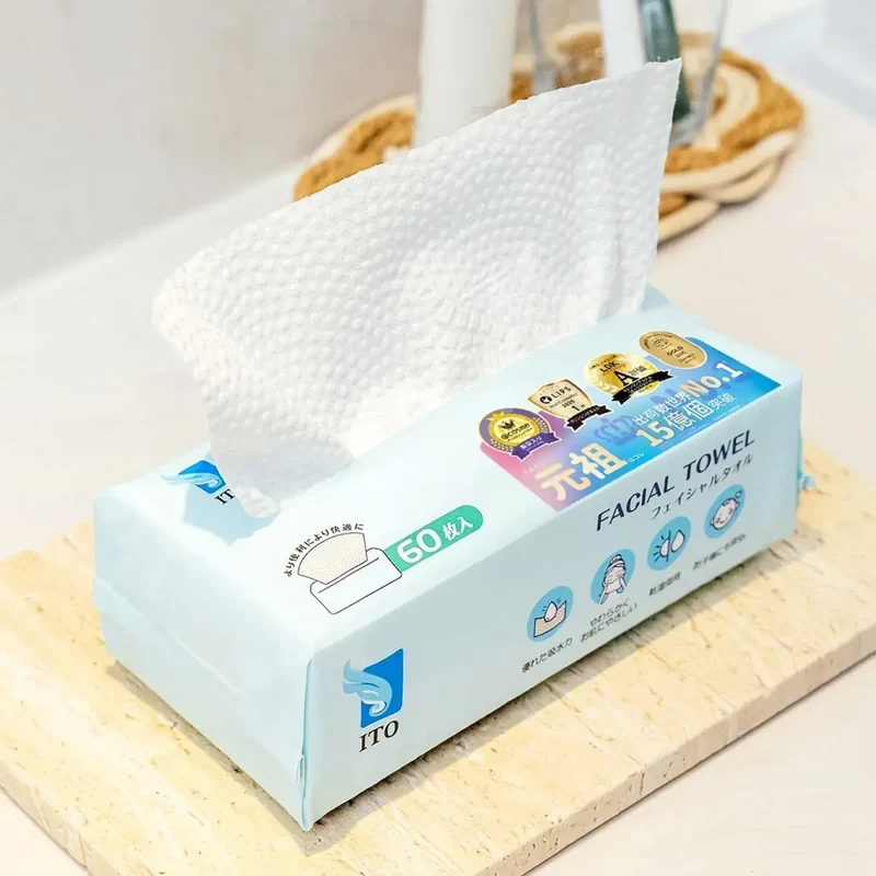 Ito Disposable Facial Towels 60 Sheets | Japan With Love