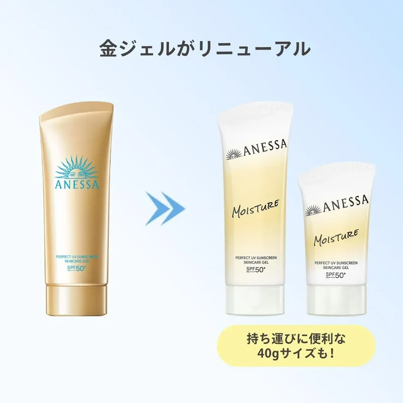 Japanese Anessa Perfect UV Skin Care Gel SPF50+ PA+++ Sunscreen