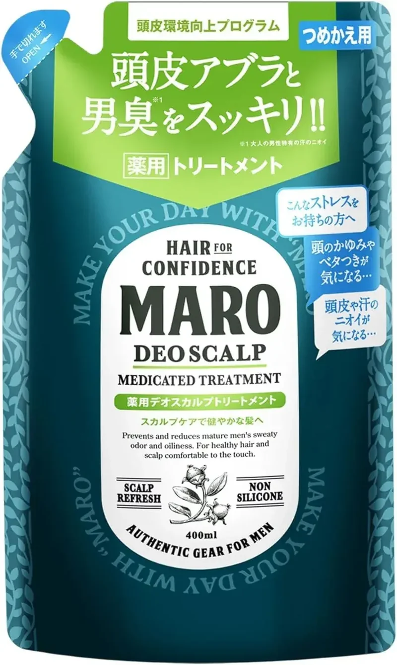 MARO Deoscalp Medicated Shampoo 800ml for Scalp Care