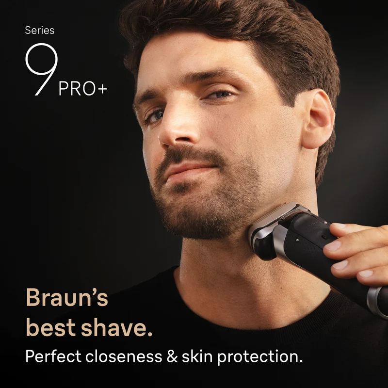 Rasoir pour homme avec étui de recharge, Braun Series 9 Pro 9677CC