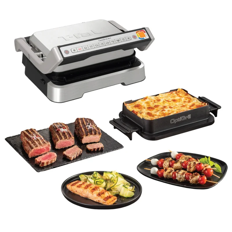 T-FAL - Gril Intelligent OptiGrill 4 en 1