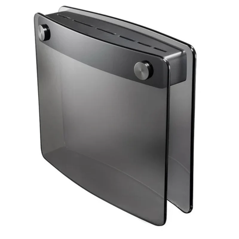 CUISINE PRO - Ensemble de 6 Couteaux avec Bloc de Rangement Black Samurai iD3 Sakai