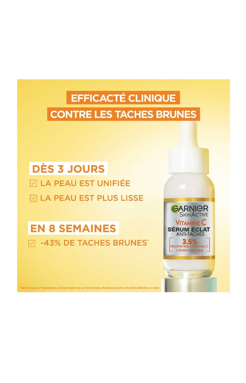 Sérum éclat anti-tâches - Vitamine C - Visage