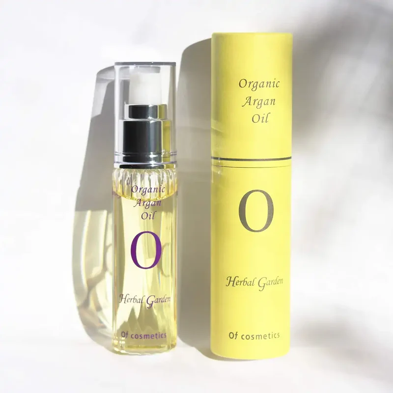 Of Cosmetics Organic Argan Skin Oil 40Ml Herbal Scent Night Care Sunburn Relief
