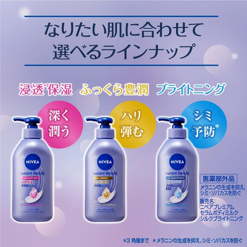 Nivea Lucent Beauty Deep Moisture Serum & Body Cream 350g Moisturizer