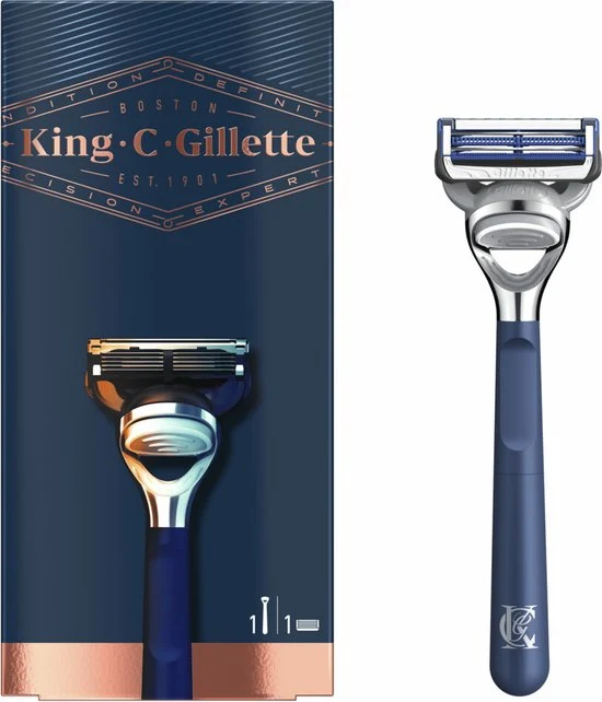 King C. Gillette Scheerapparaat Hals