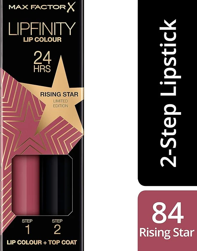 Max Factor Lipfinity Liquid Lipstick Limited Edition 084 Rising Star
