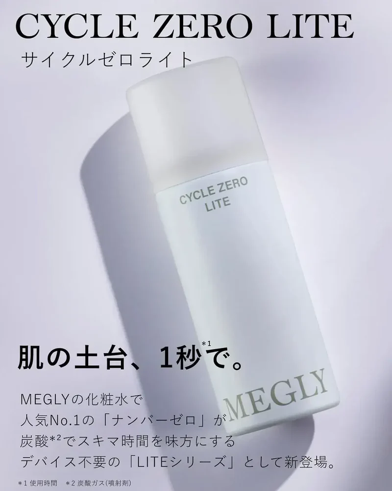Megly Cycle Zero Light Mist Lotion Set of 2 for Hydrating Skin