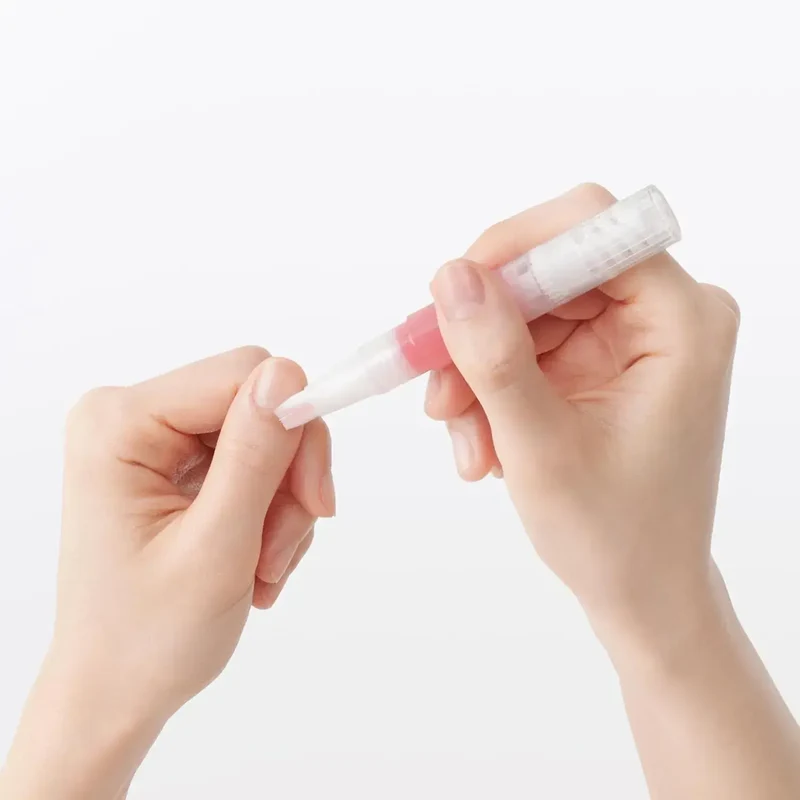 Muji Spring Floral Nail Care Oil, 0.1 oz (3.2 g) for Moisturized Nails