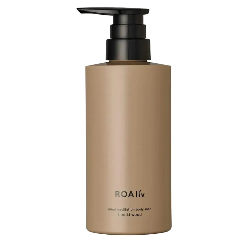 Roaliv Mind Meditation Hydrating Body Wash Hinoki Wood 400ml