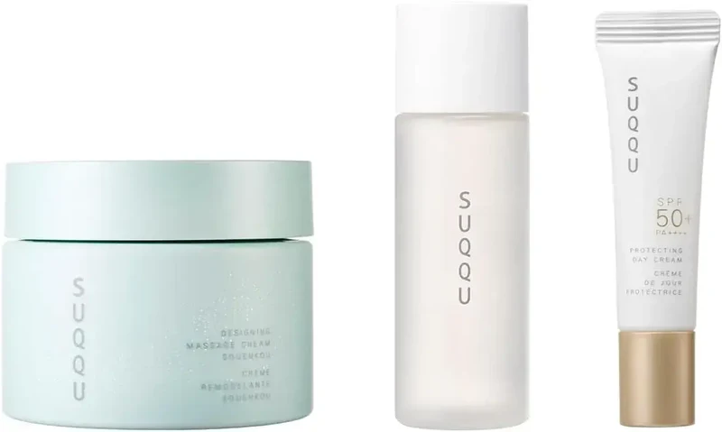 Suqqu SC Designing Massage Cream EENKA Kit 200g Skincare Routine
