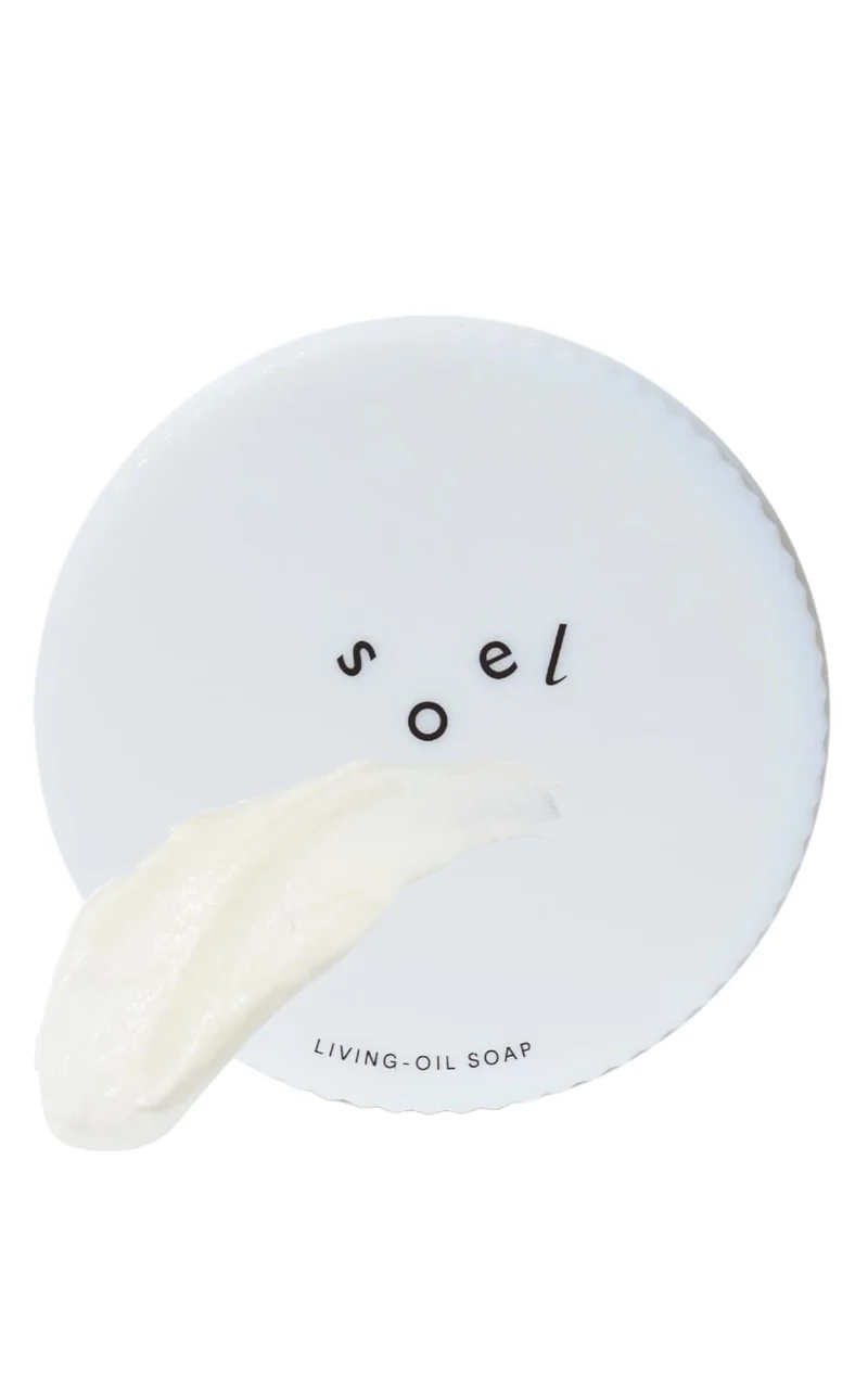 Soel Living 100ml Oil Melting Facial Soap Natural Pore Cleanser